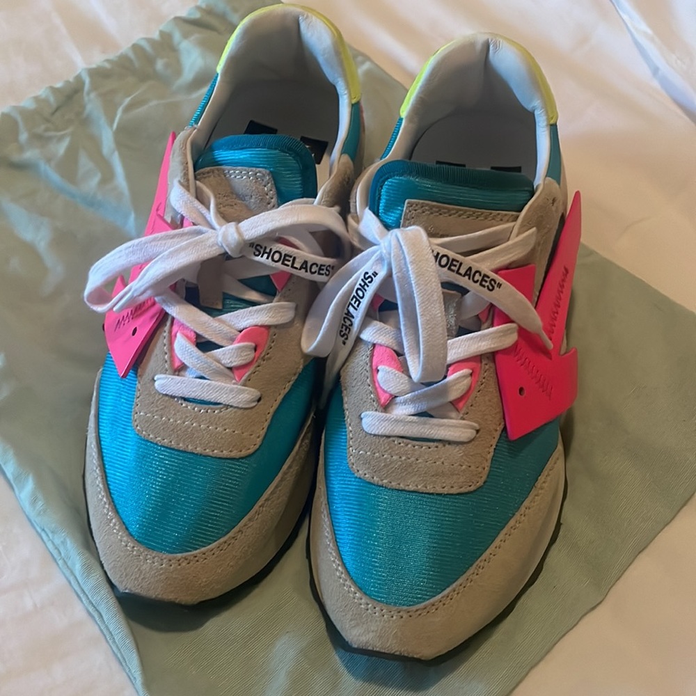 Off white sneakers